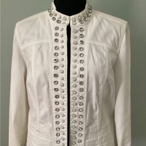 CHICO’S PLATINUM JACKET